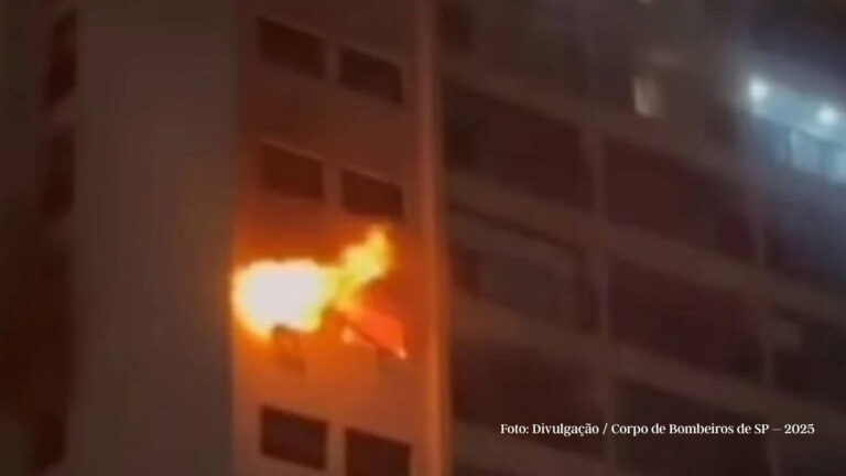 Incêndio em prédio de luxo no Brooklin deixa uma mulher morta e moradores em pânico
