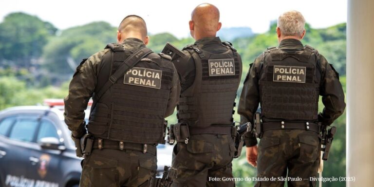 São Paulo: concurso da Polícia Penal abre 1,1 mil vagas; governo publica edital em 10/10