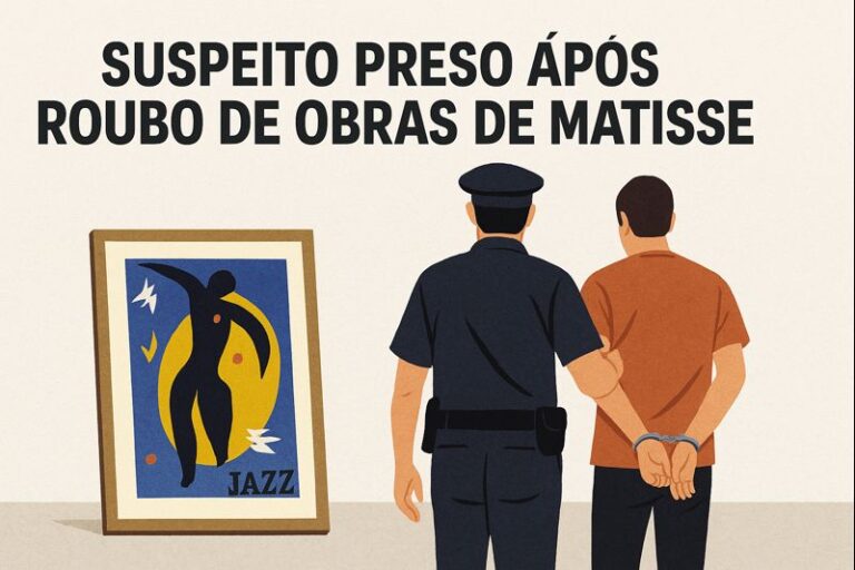 Polícia prende um suspeito do roubo de obras de Matisse em SP