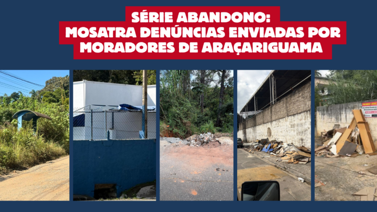 Série Abandono: moradores relatam falta de manutenção e zeladoria em diversos bairros de Araçariguama