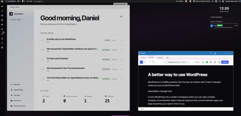 OpenStation Blog: A better way to use WordPress